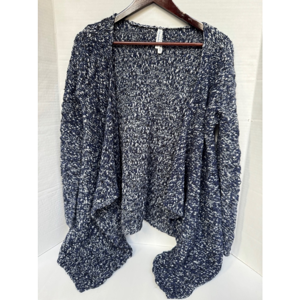Aeropostale Long Sleeve Cardigan Open Front crochet Sweater Women’s Medium